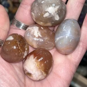 Flower Agate Tumble Stone