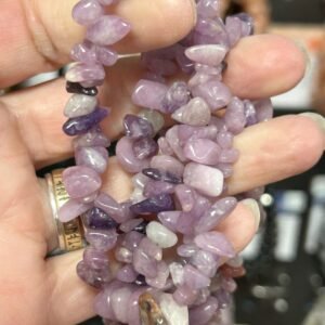 Lepidolite Chip Bracelet