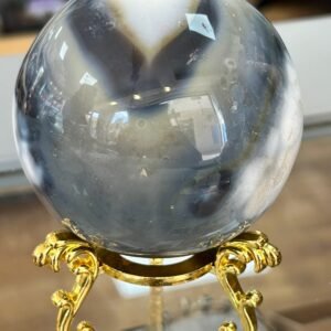Orca Agate Sphere
