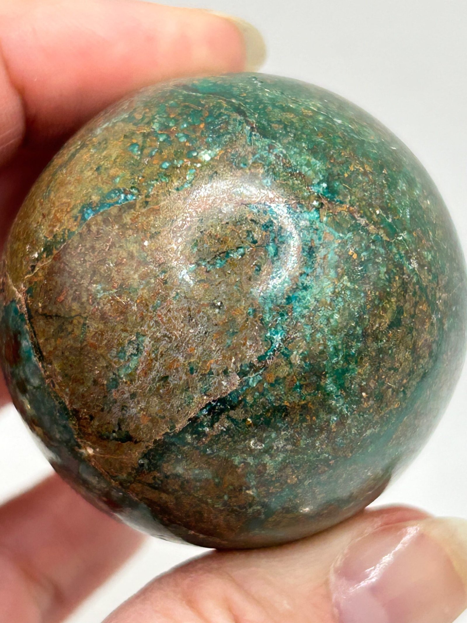 Chrysocolla Egg - Image 7