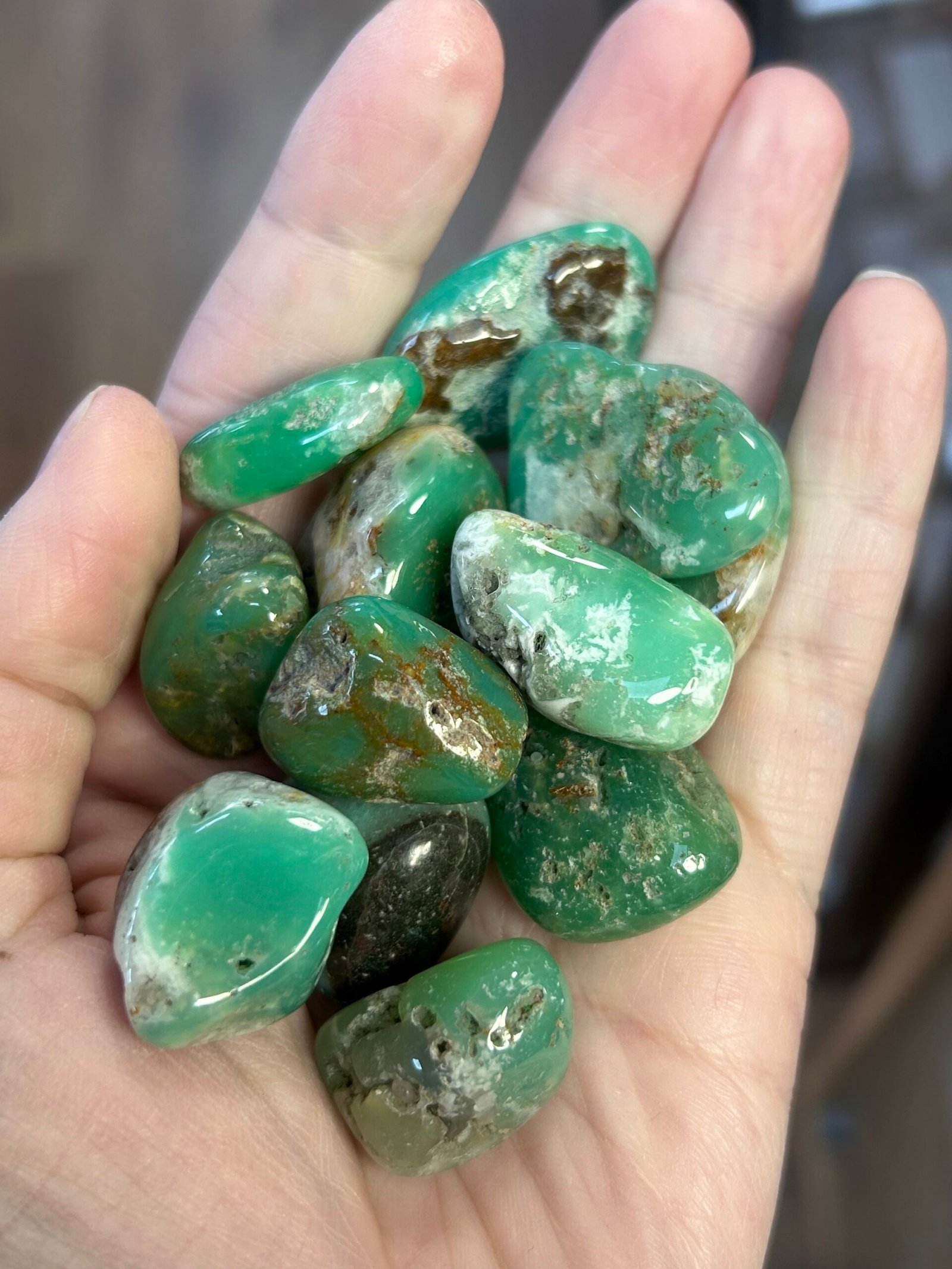 Chrysoprase Tumble Stone - Image 2