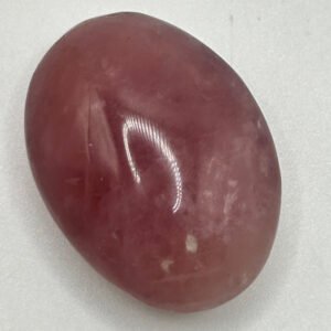Lavender Rose Quartz Palm Stone