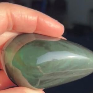 Rainbow Obsidian Palm Stone