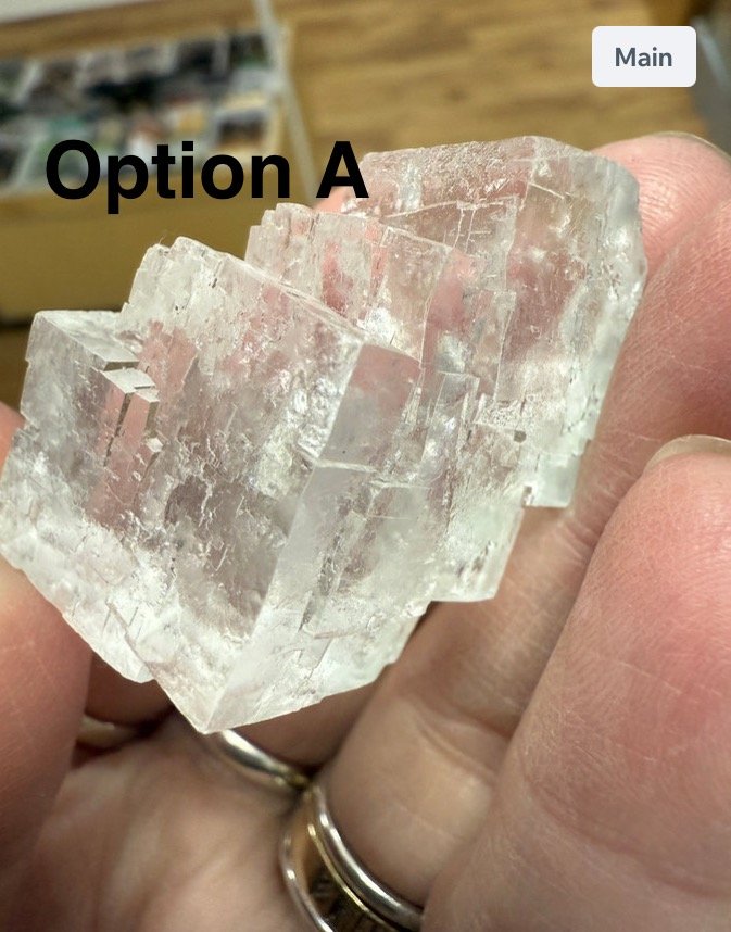 Natural Green Polish Halite Specimen - Image 2