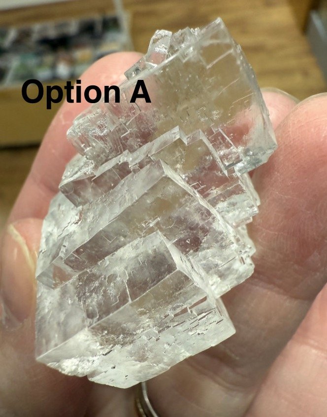 Natural Green Polish Halite Specimen - Image 3