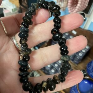Agate Nugget Bead Bracelet