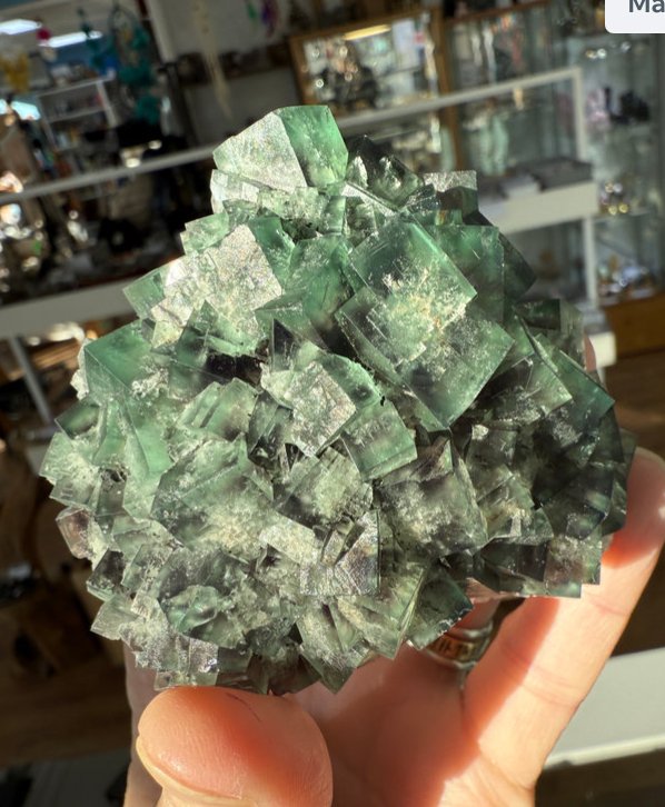 Naughty Gnome Pocket- UK Fluorite Specimen