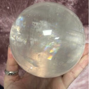 Extra Large Optical Calcite Sphere
