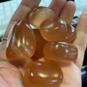 Honey Calcite Tumble Stone