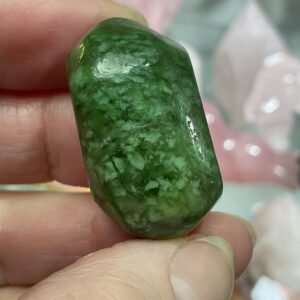Green Garnet Tumble Stone