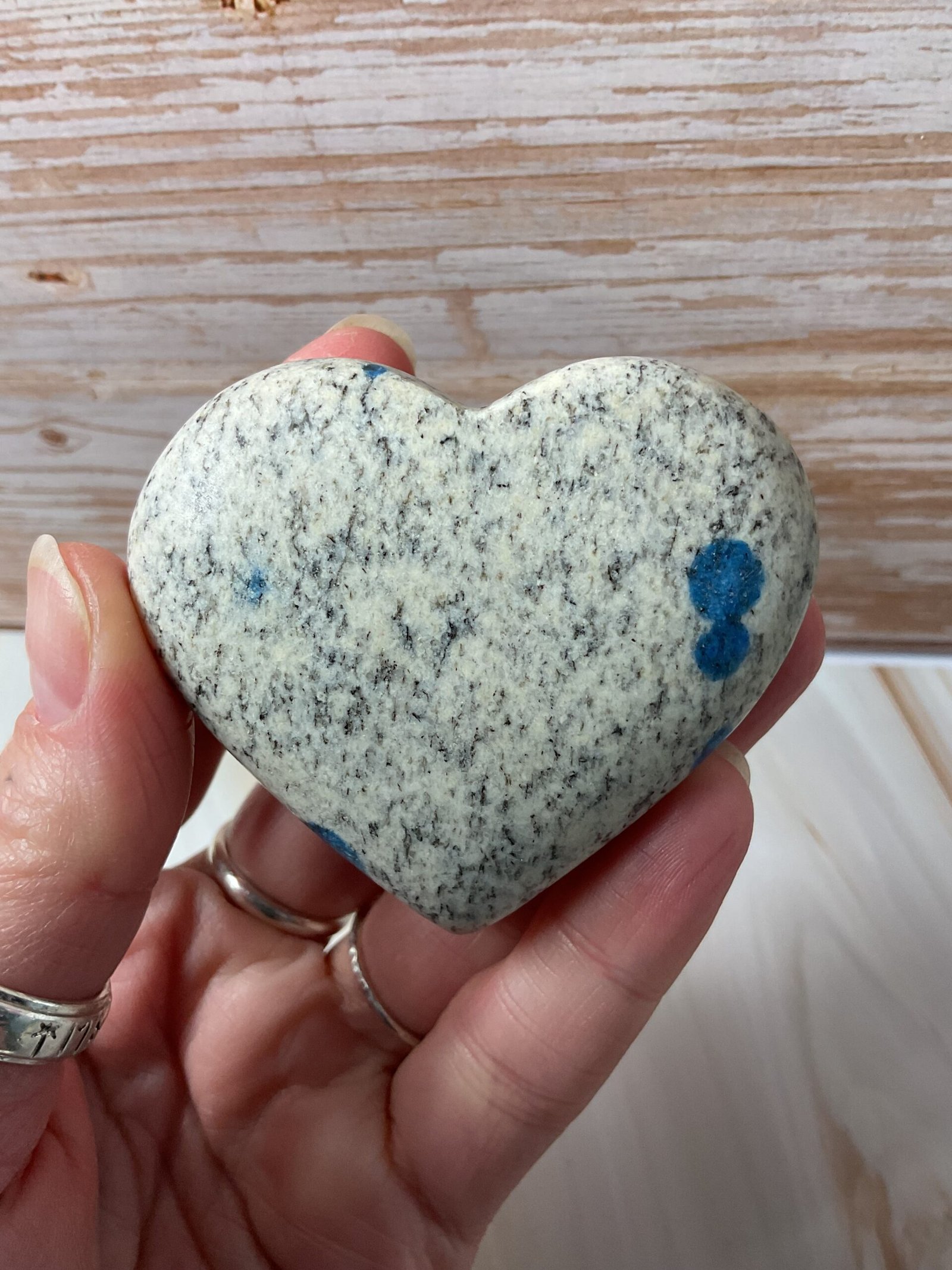 K2 Jasper Heart Palm Stone - Image 5