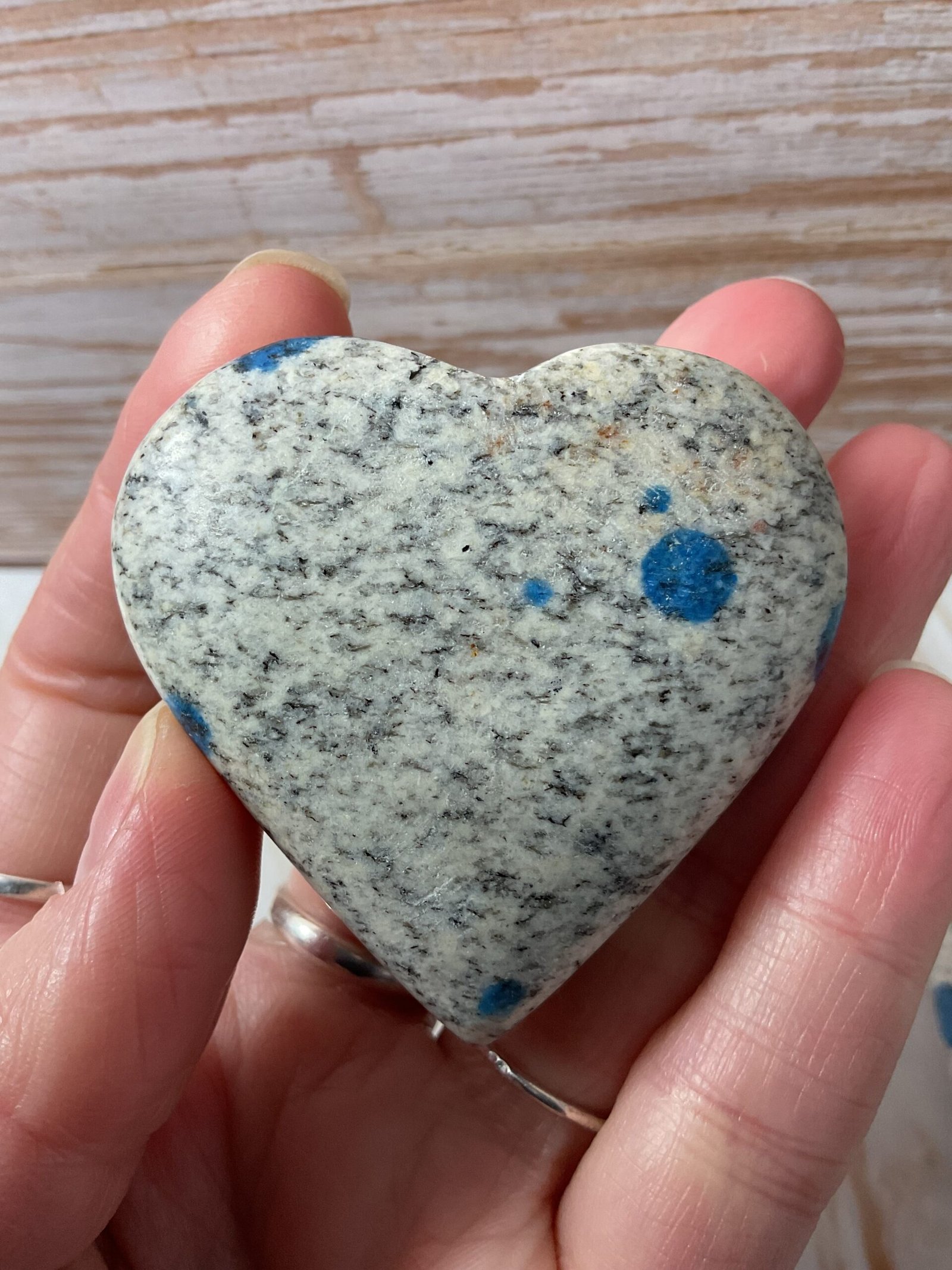 K2 Jasper Heart Palm Stone - Image 8