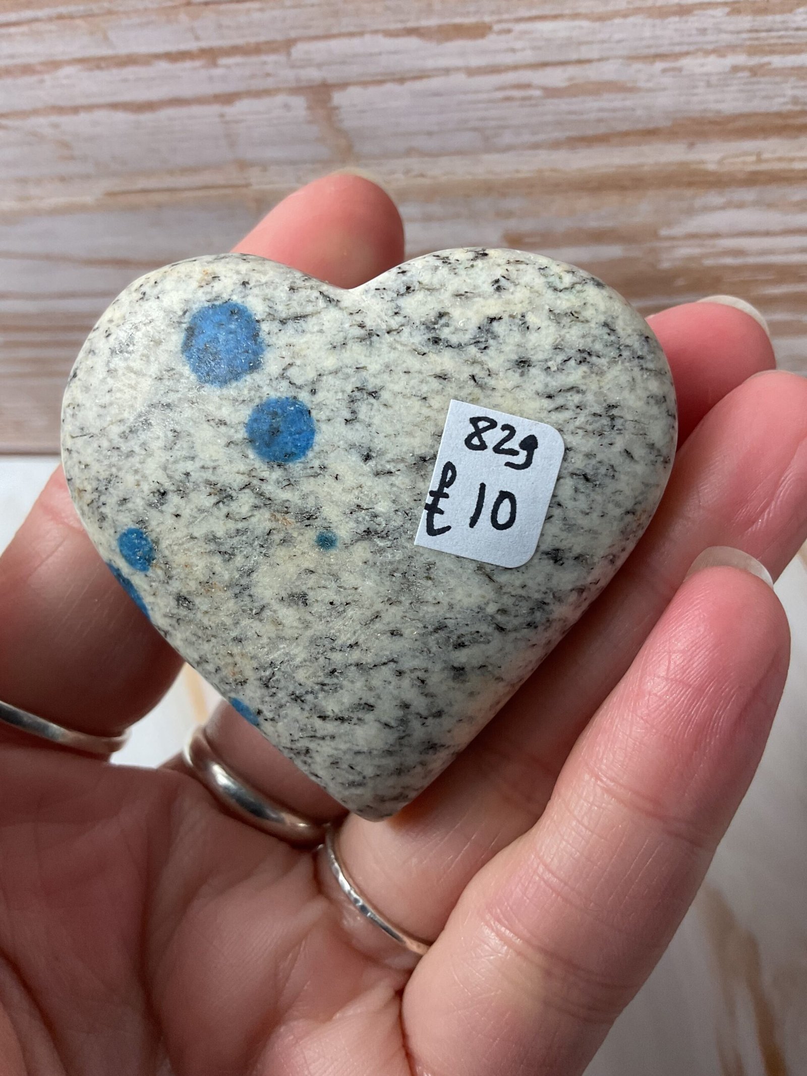 K2 Jasper Heart Palm Stone - Image 9