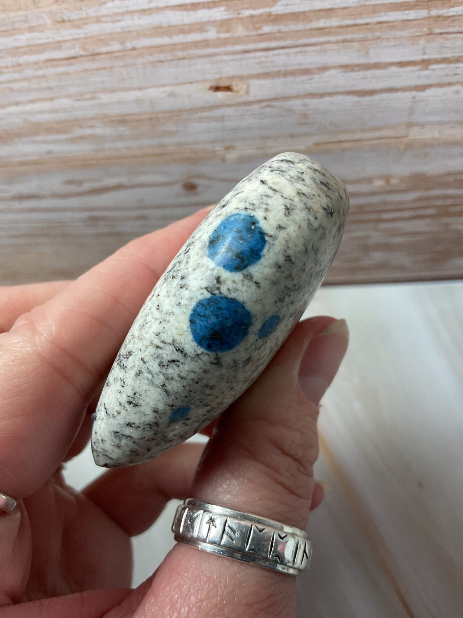 K2 Jasper Heart Palm Stone - Image 10