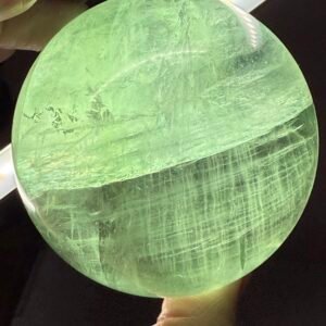 Green Fluorite Sphere