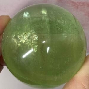 Green Fluorite Sphere