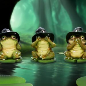Three Wise Toads