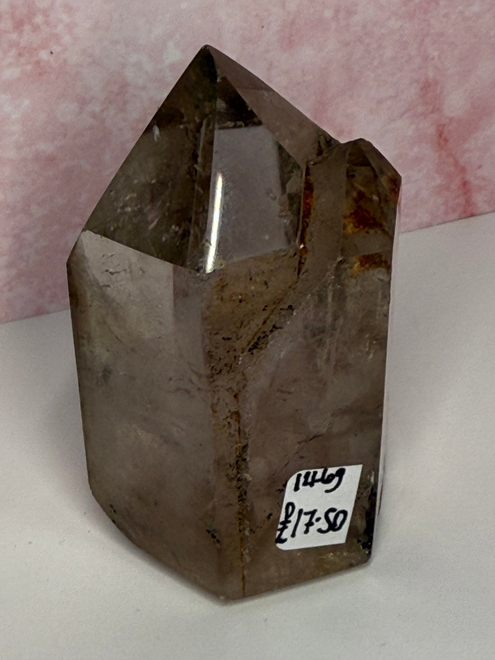 Natural Polished Smoky Quartz Tower - Image 2