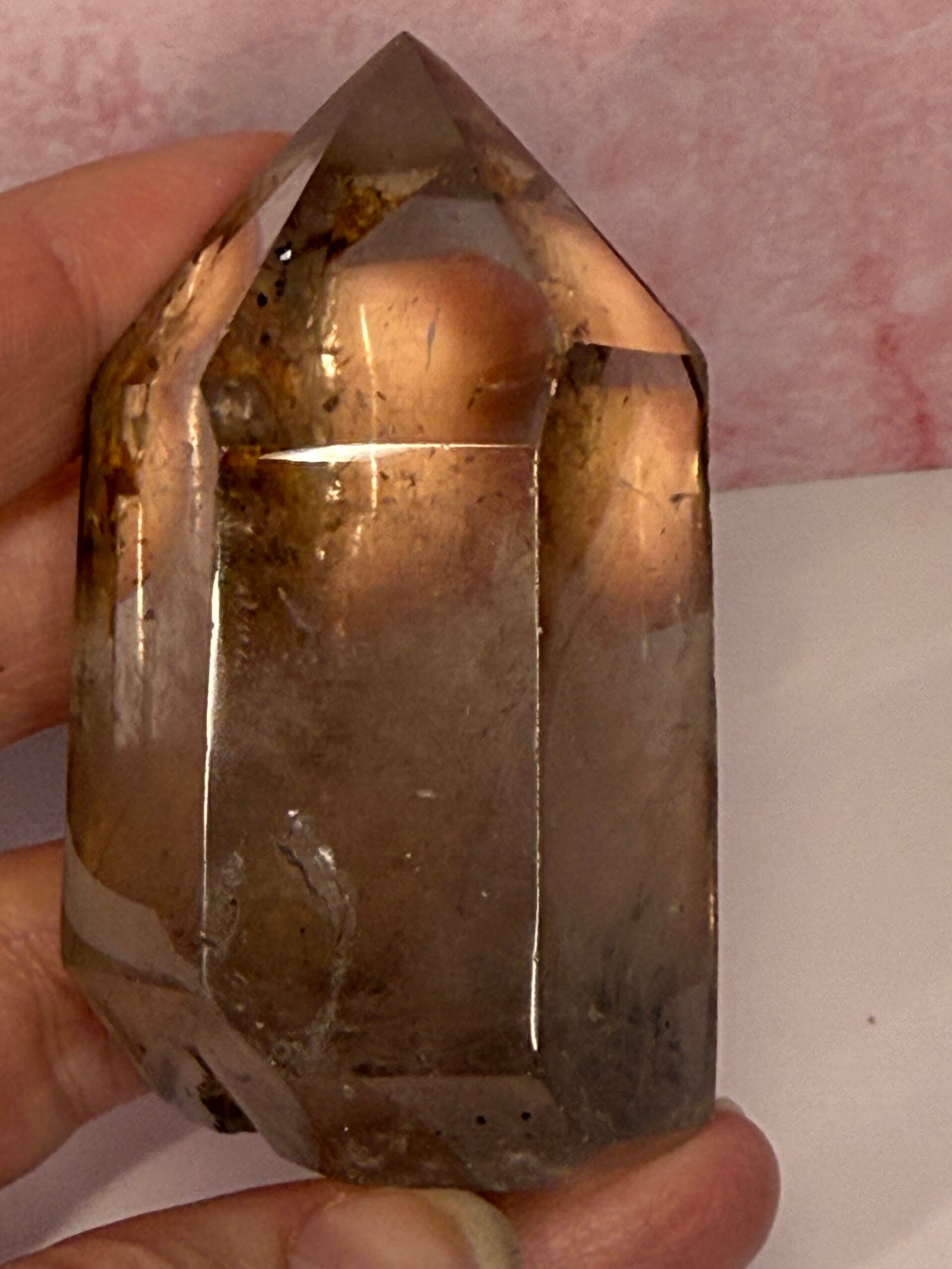Natural Polished Smoky Quartz Tower - Image 10