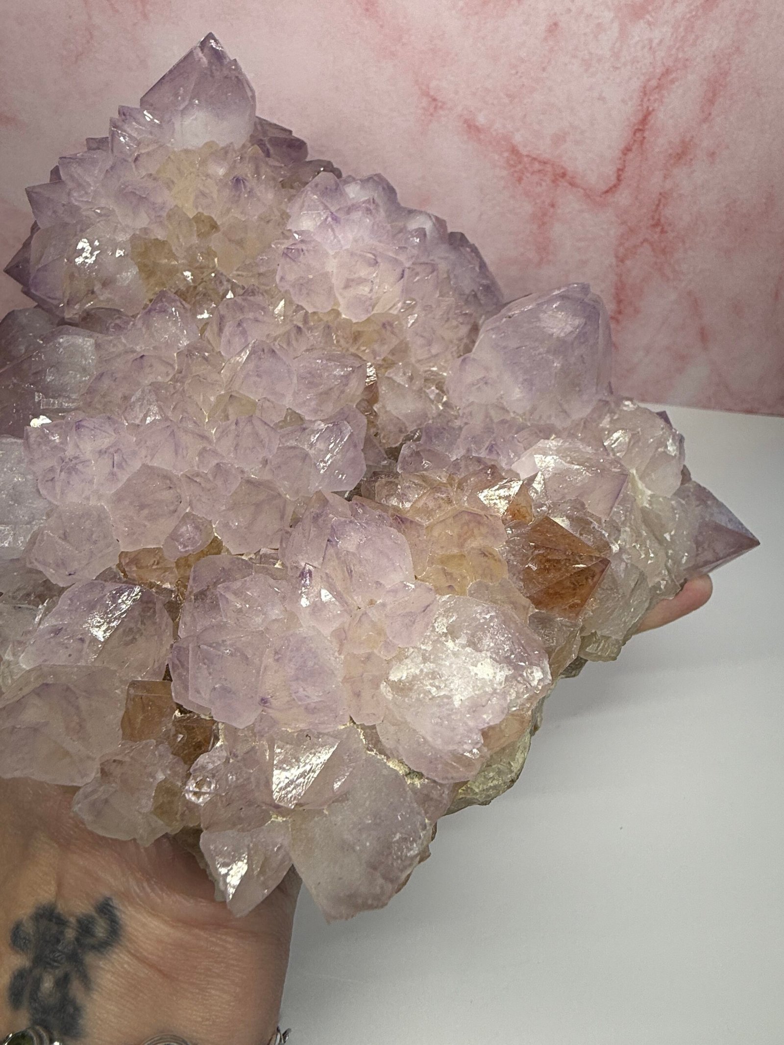 Extra Large Amethyst Spirit Quartz Cluster - Image 13