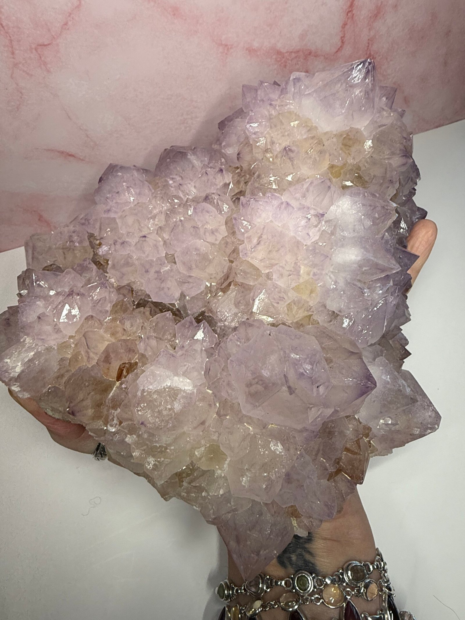 Extra Large Amethyst Spirit Quartz Cluster - Image 14