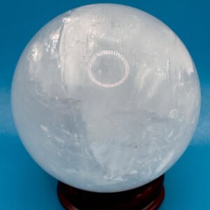 White Calcite Sphere