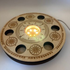 7 Sphere USB light stand