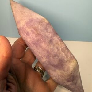 Large Lepidolite Double Terminated Point