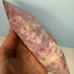 Large Lepidolite Double Terminated Point