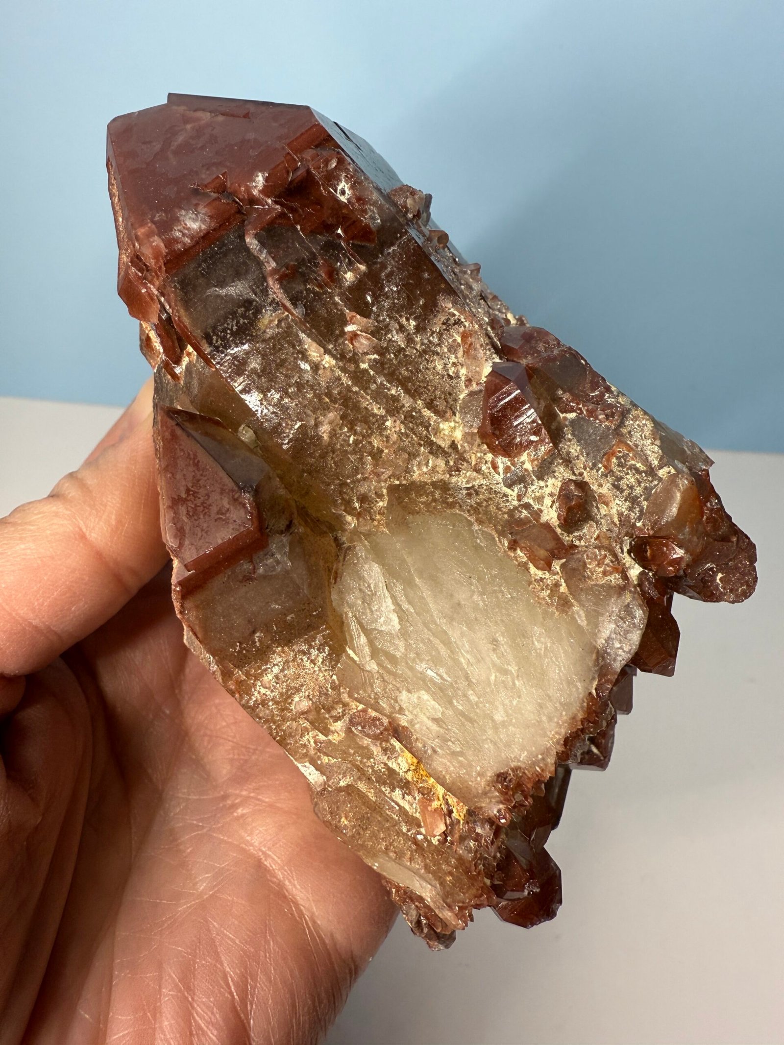 Natural Hematoid Quartz Point - Image 3