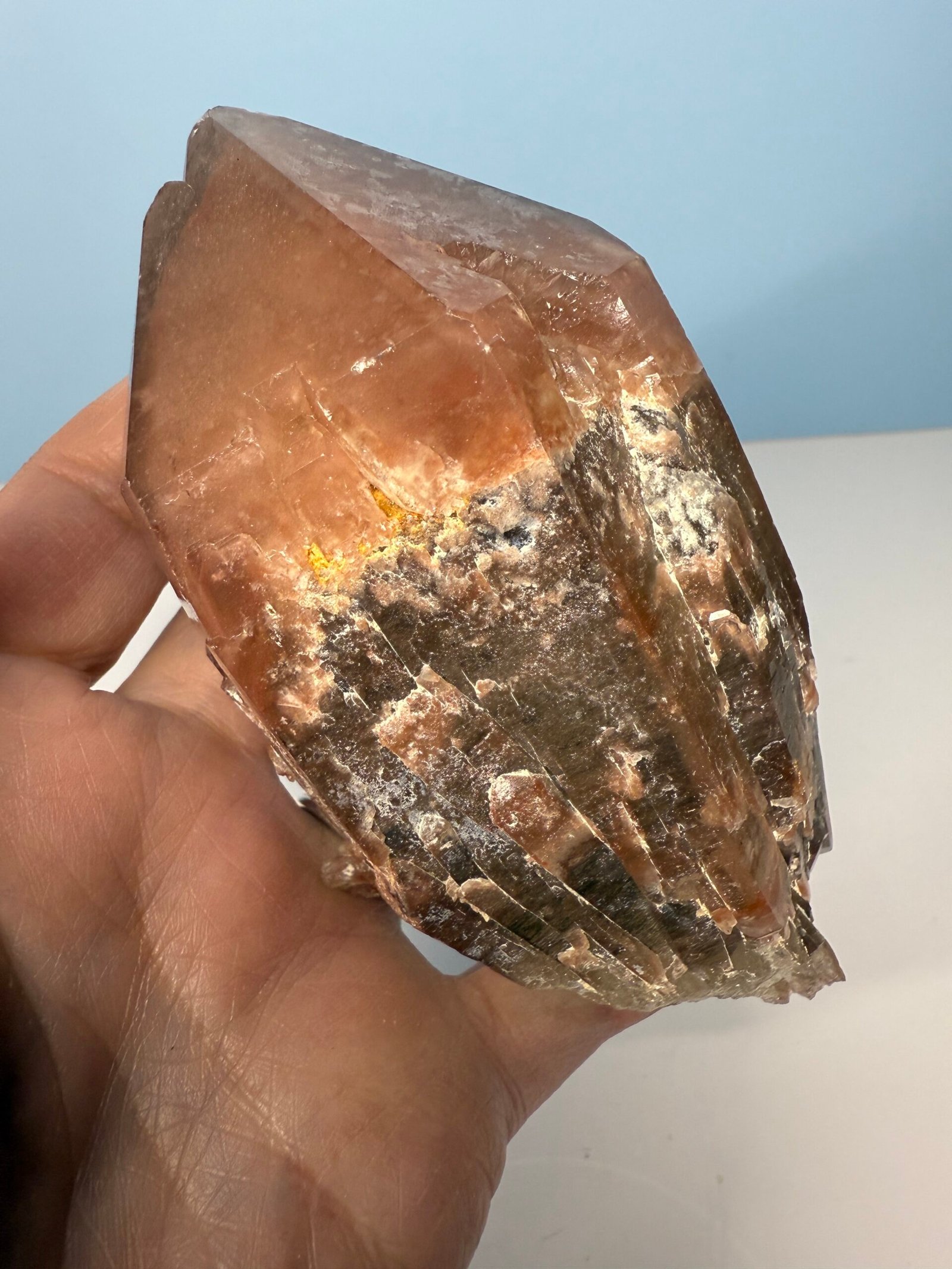 Natural Hematoid Quartz Point - Image 3