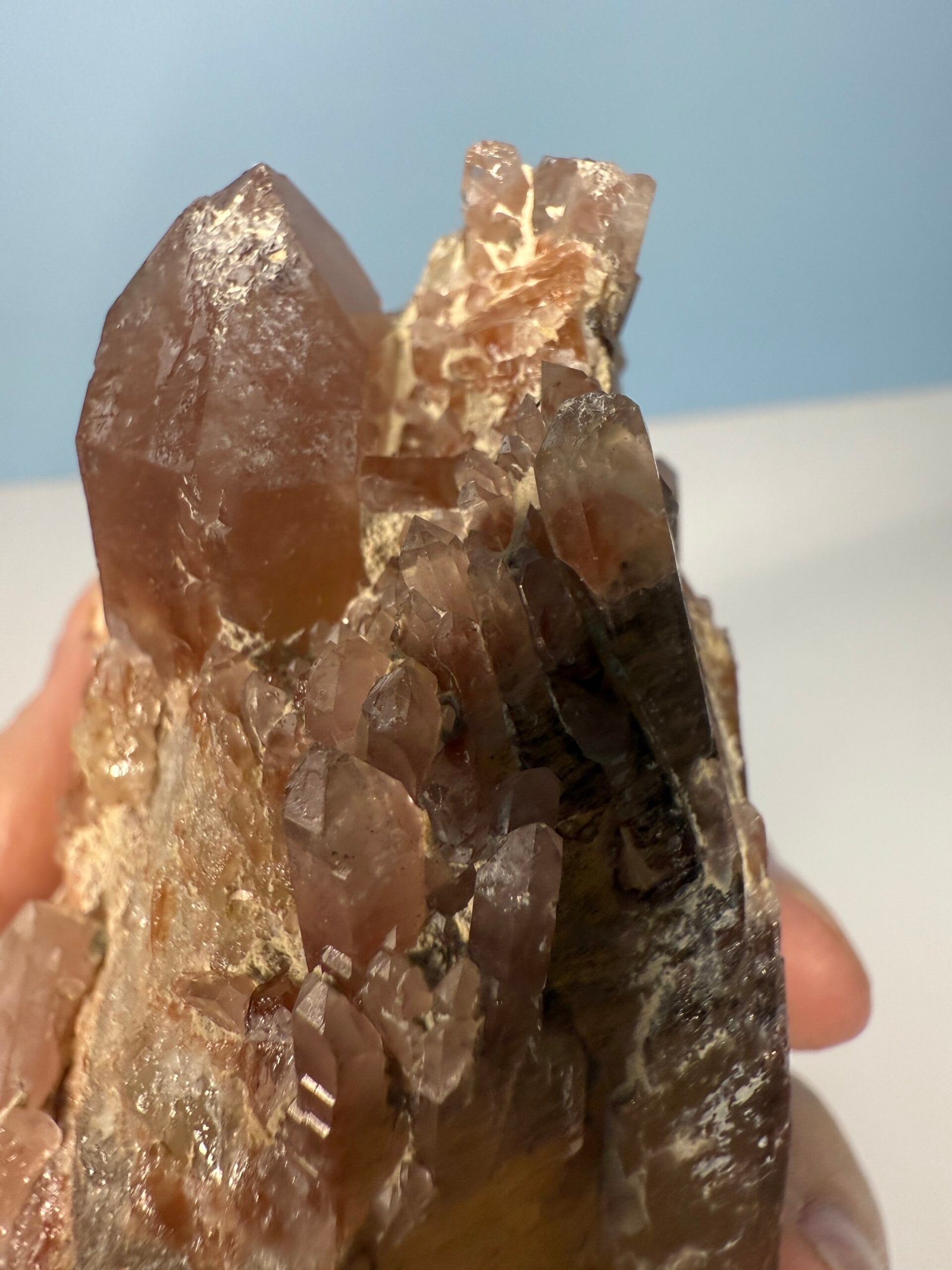 Natural Hematoid Quartz Point - Image 7