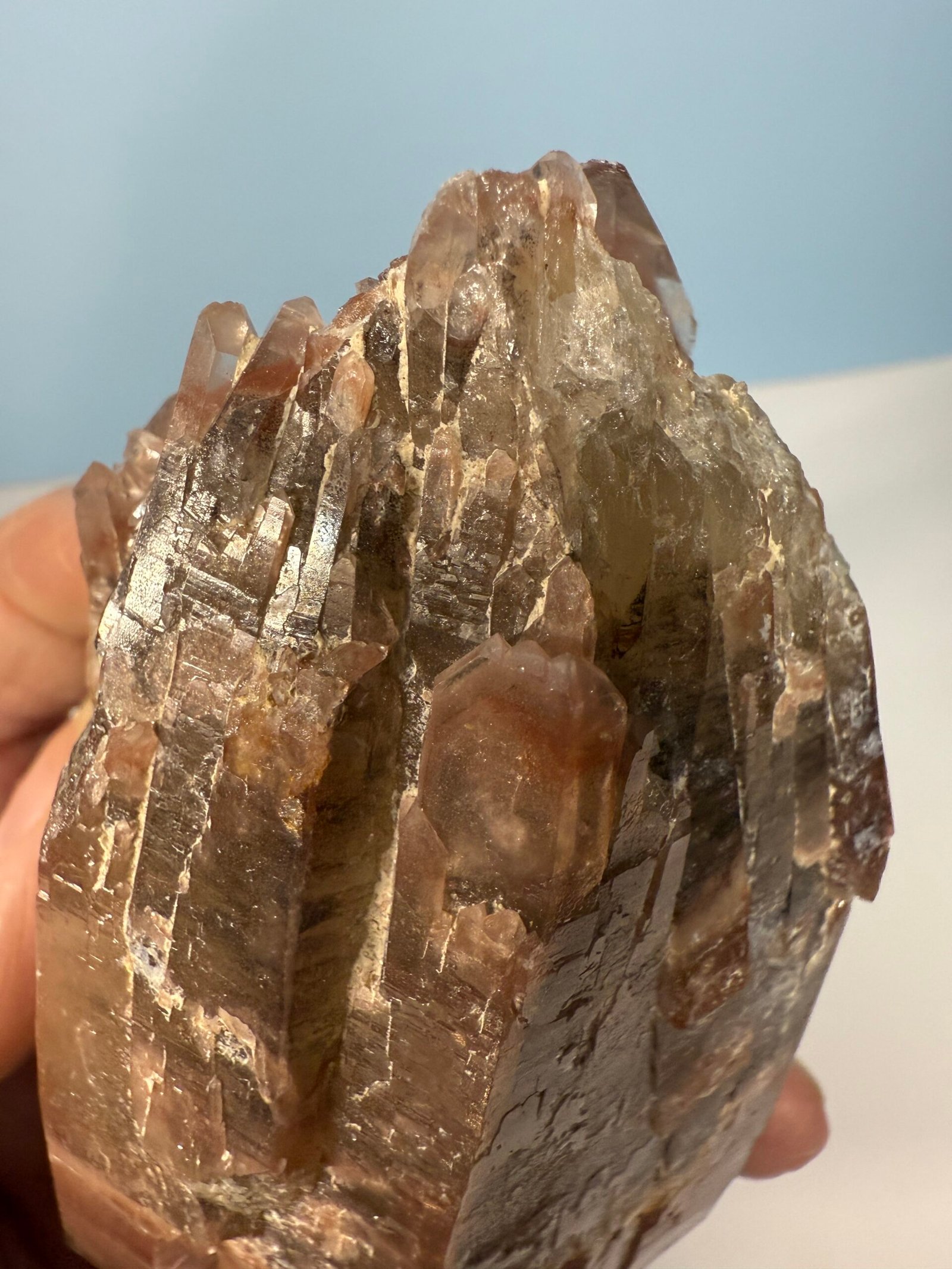 Natural Hematoid Quartz Point - Image 8