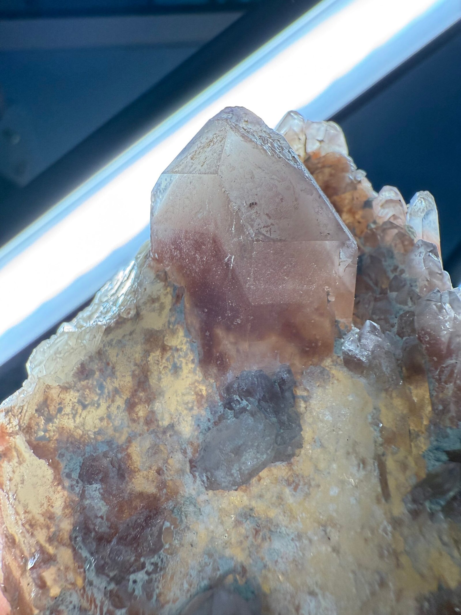 Natural Hematoid Quartz Point - Image 10