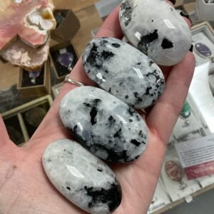 Rainbow Moonstone Palm Stone