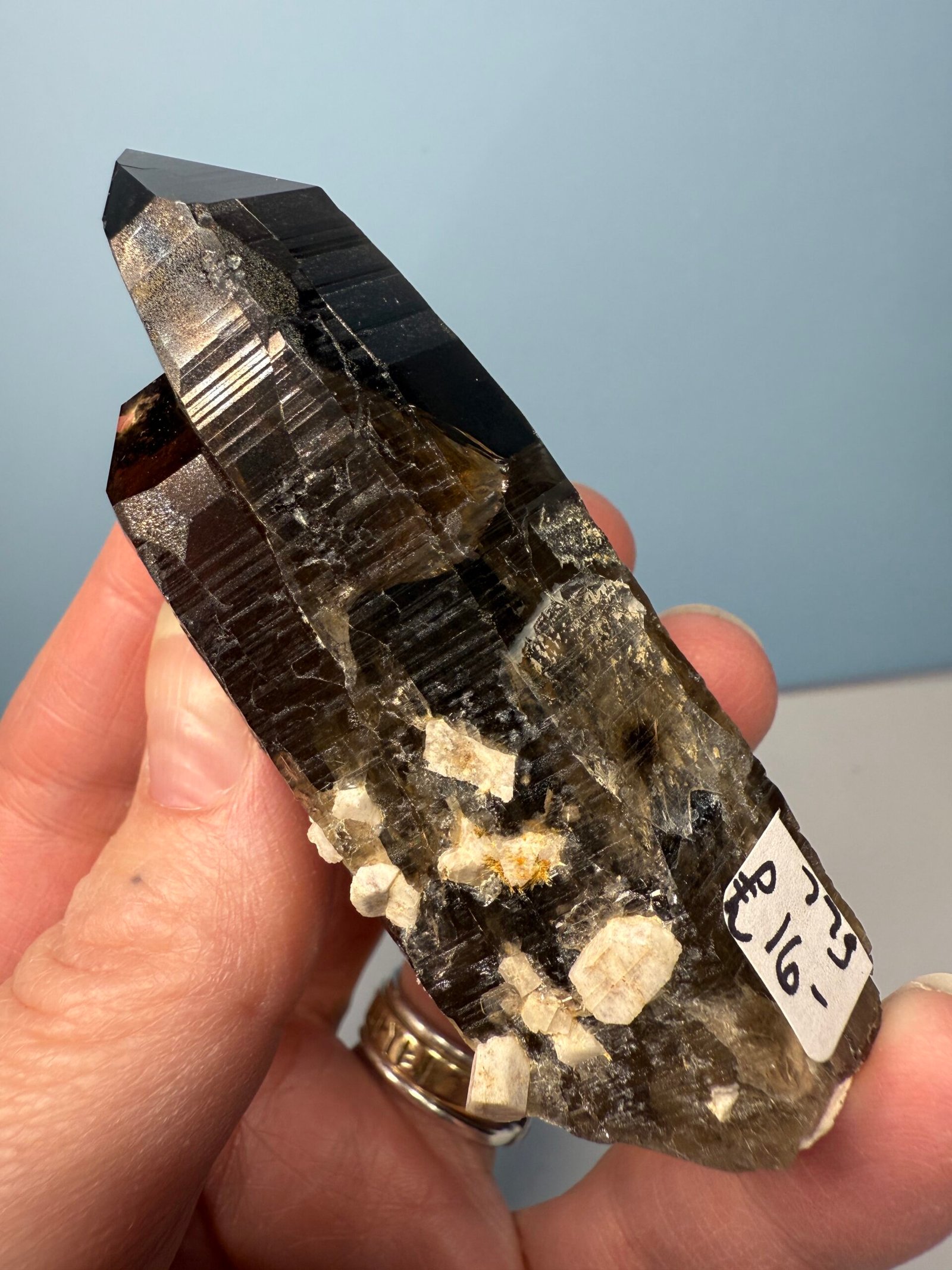 Natural Malawi Smoky Quartz Point - Image 2