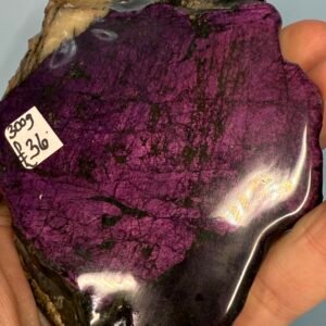 Polished Purpurite Slice
