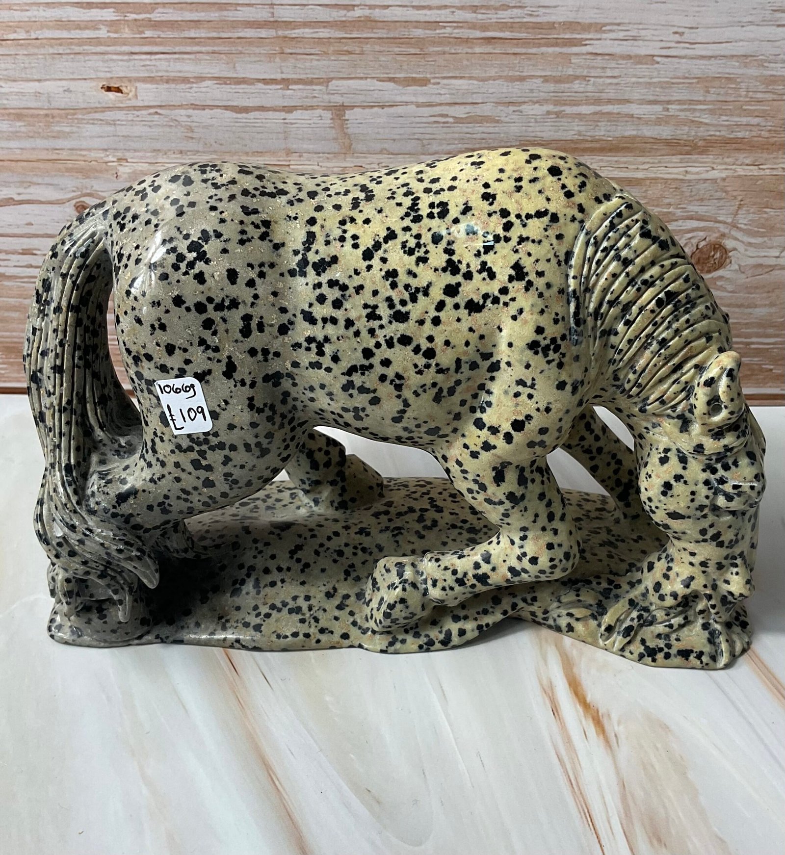 Dalmatian Stone Horse Carving