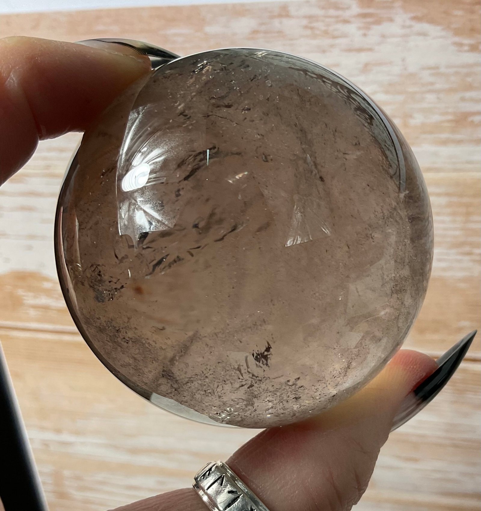 Smoky Quartz Sphere