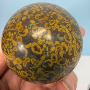 Bamboo Leaf Jasper Sphere