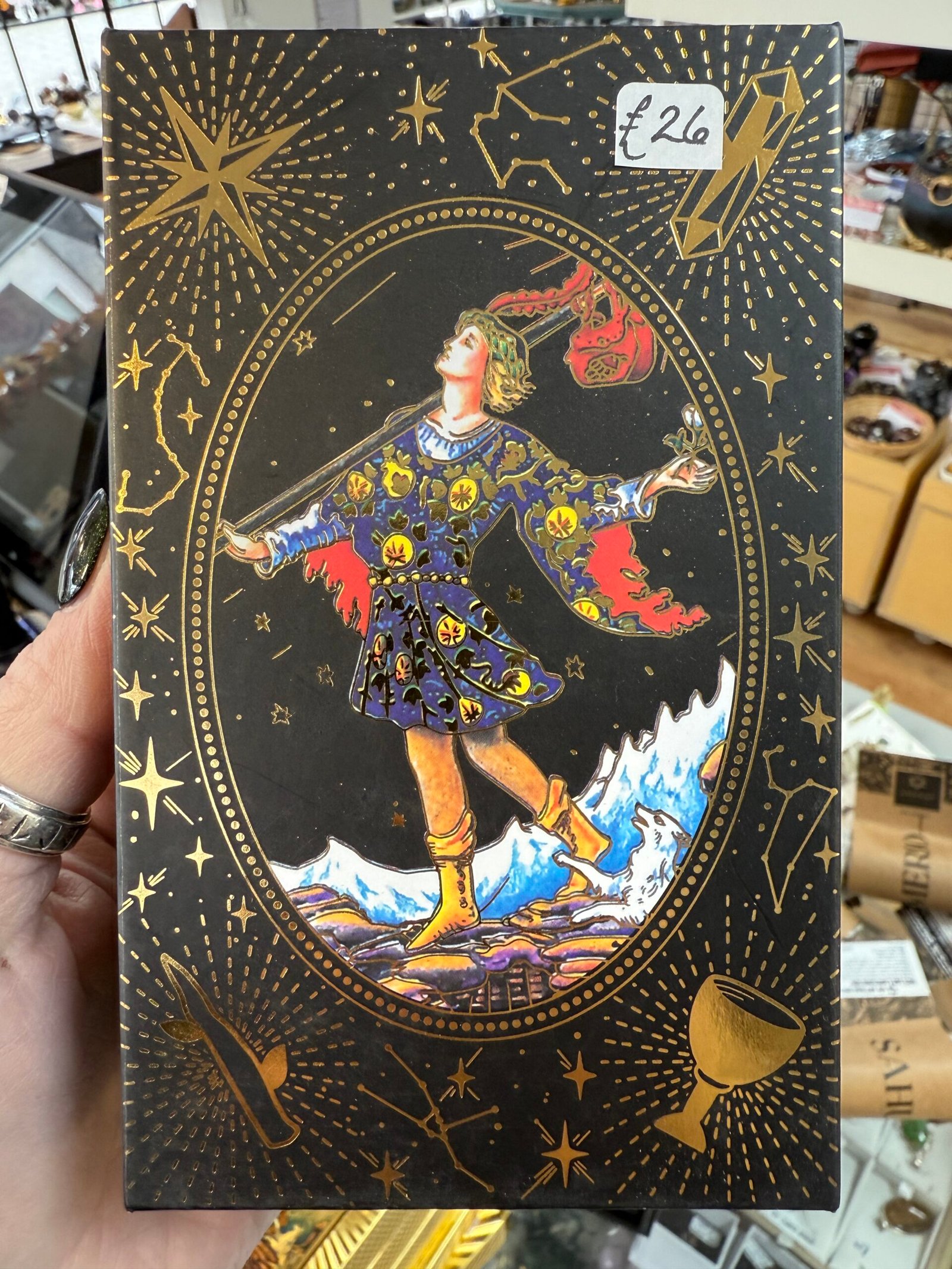Gold Foil Tarot- Let the Magic Begin Gift Box - Image 3