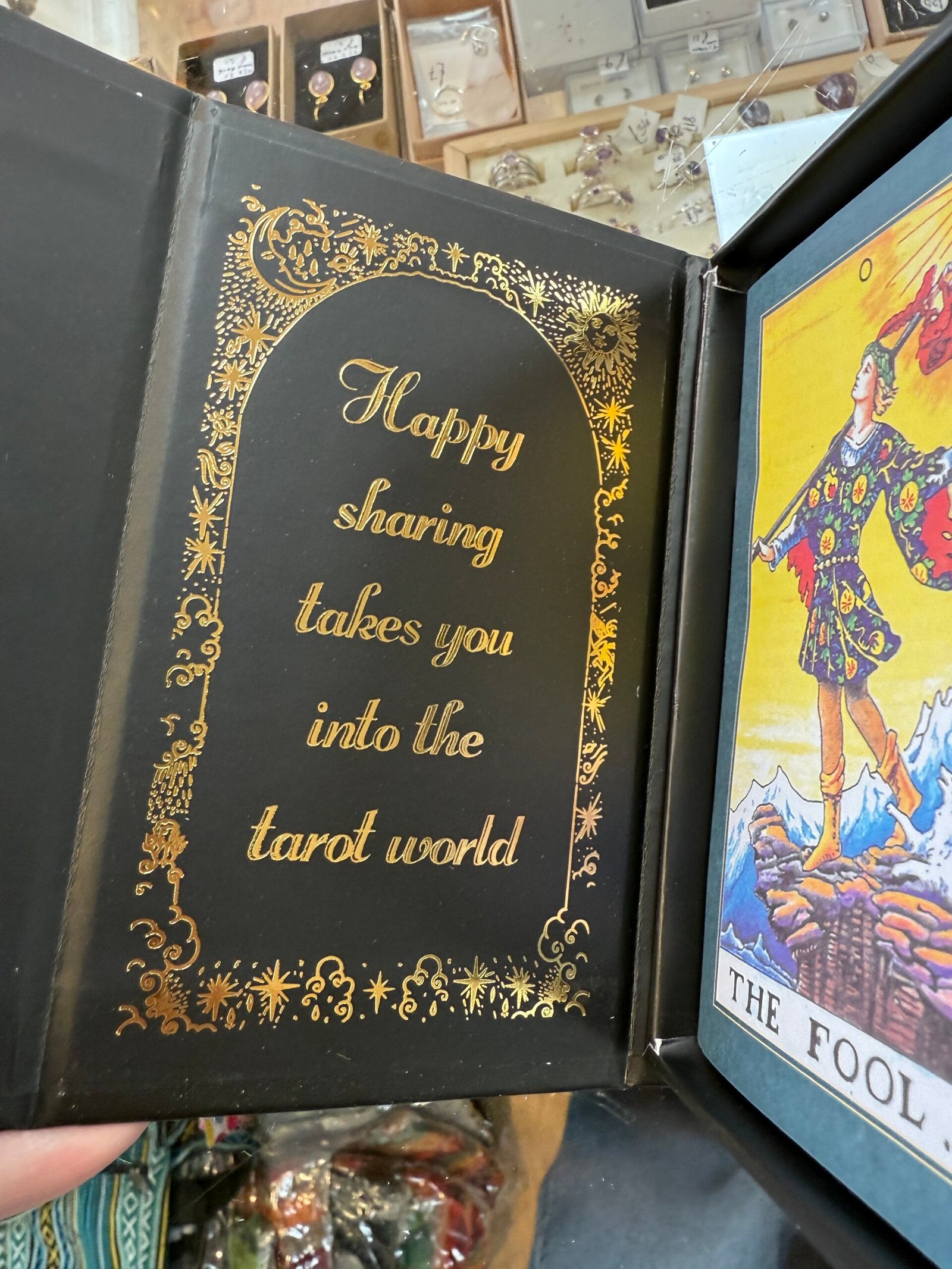 Gold Foil Tarot- Let the Magic Begin Gift Box - Image 5