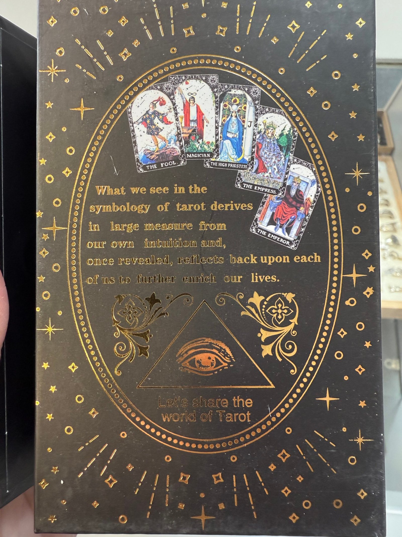 Gold Foil Tarot- Let the Magic Begin Gift Box - Image 4