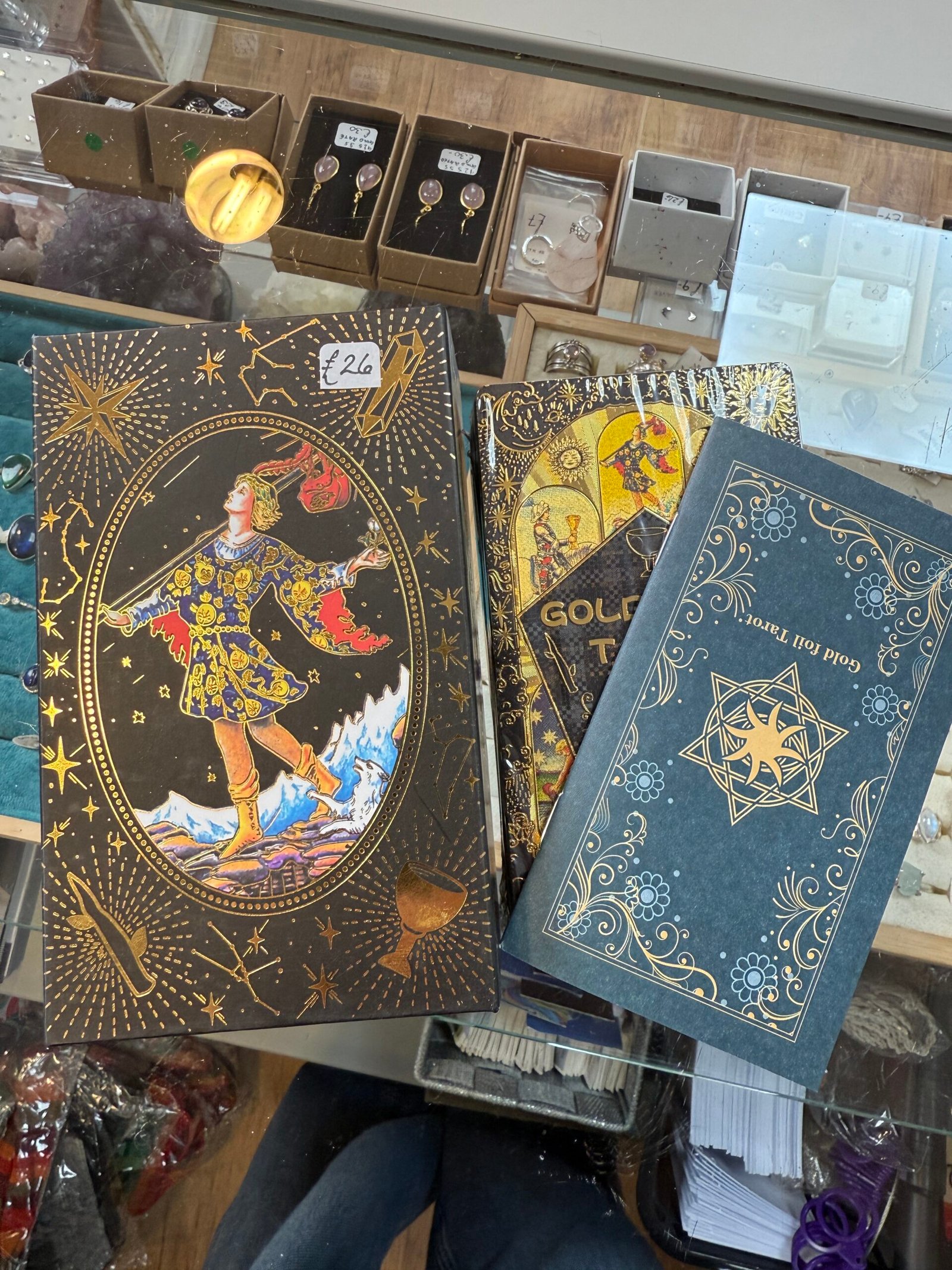 Gold Foil Tarot- Let the Magic Begin Gift Box