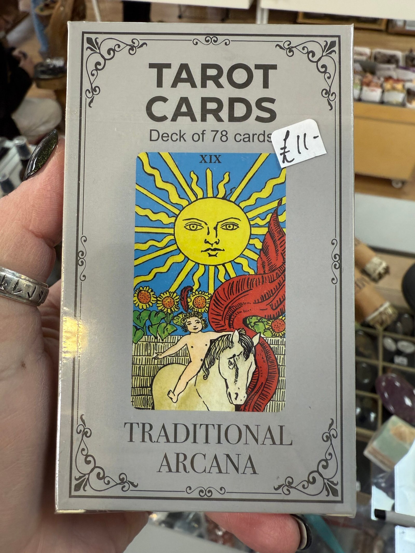 Traditional Arcana Tarot Cards with Guide Book