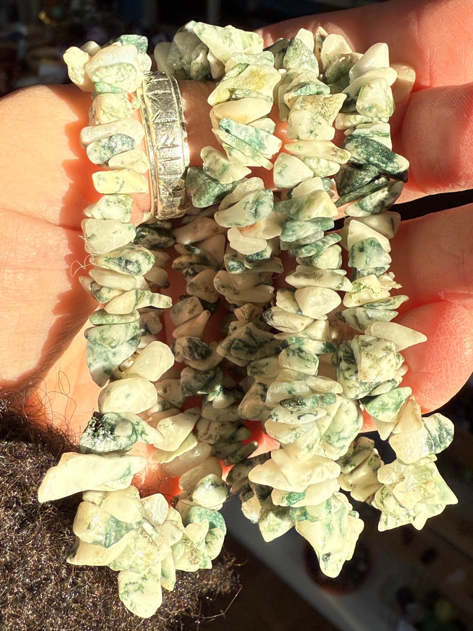 Tree Agate Chip Bracelet - Image 2