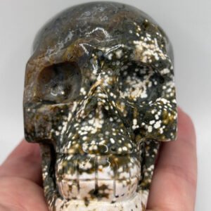 Ocean Jasper Skull