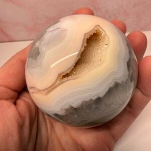 Drusy Agate Sphere
