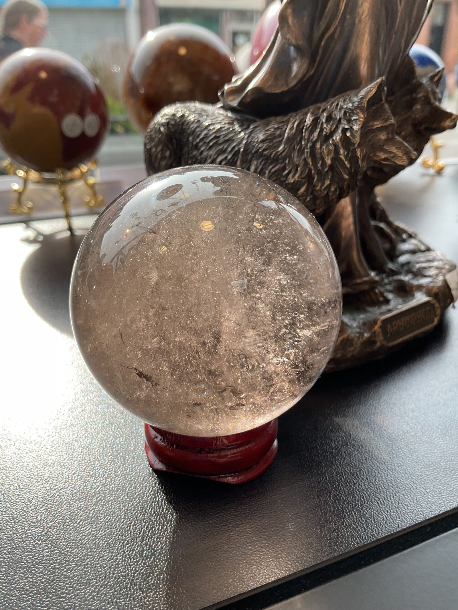 Smoky Quartz Sphere - Image 2