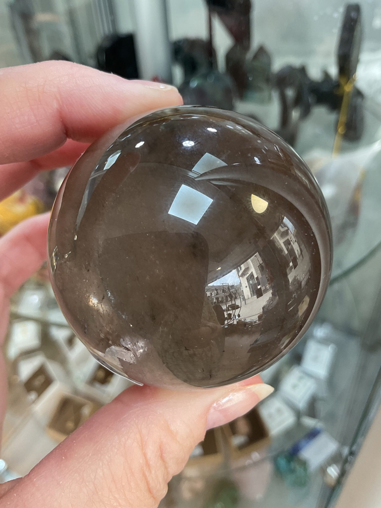 Smoky Quartz Sphere - Image 4